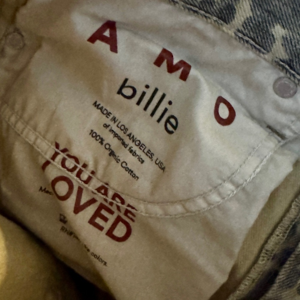AMO Billie Wild Patterned Jeans - Picture 6 of 6